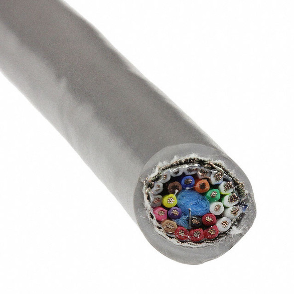 Alpha Wire M2414 SL002 Cable 25Cond 28Awg Shld 500' | American Cable Assemblies